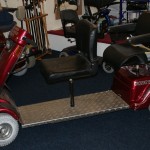 custom 2 seater mobility scooter at Linchris Mobility Services Crosskeys, South Wales