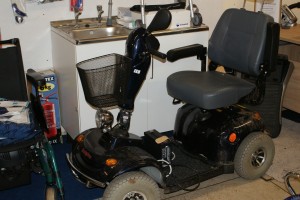 second hand mobility scooter at Linchris Mobility Services Crosskeys, Newport